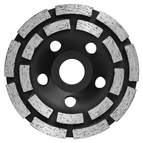 Gyémánt csiszolókorong 115x5x22.2mm, dupla szegmenses