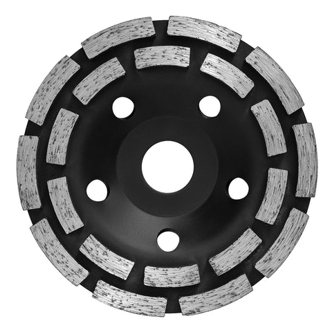 Gyémánt csiszolókorong 125x5x22.2mm, dupla szegmenses