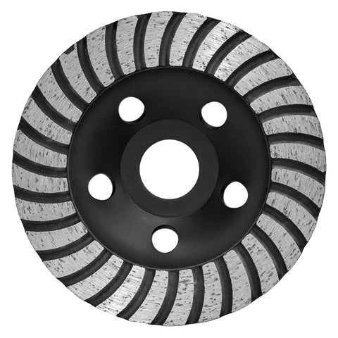 Gyémánt csiszolókorong 115x5x22.2mm, turbo