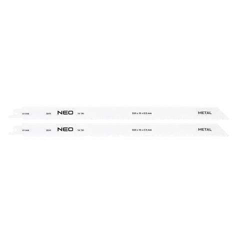Orrfűrészlap 300mm, fém, INOX, fa, réz, műanyag, alu, 2db