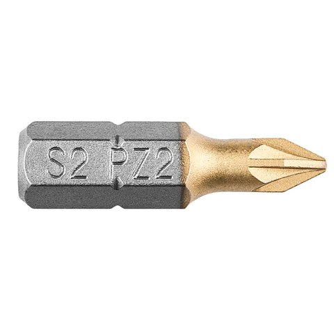 Csavarhúzó bit PZ2, 25mm, 1/4", 2db, min. rendelés: 3cs