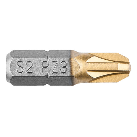 Csavarhúzó bit PZ3, 25mm, 1/4", 2db, min. rendelés: 3cs