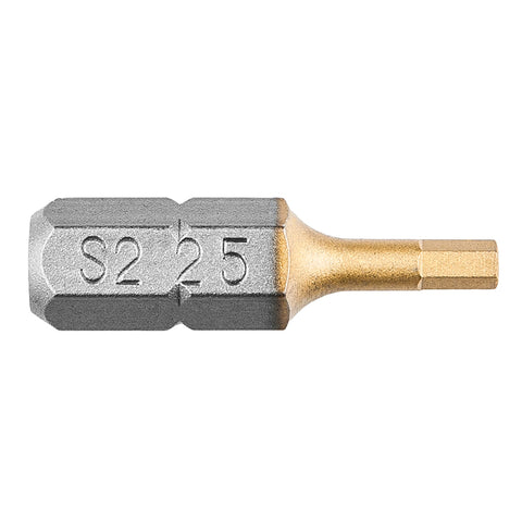Csavarhúzó bit imbusz 2.5, 25mm, 1/4", 2db, min. rendelés: 3cs
