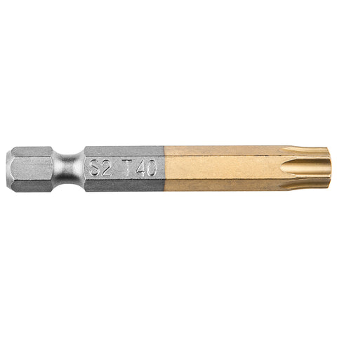 Csavarhúzó bit Torx 40, 50mm, 1/4", min. rendelés: 3db