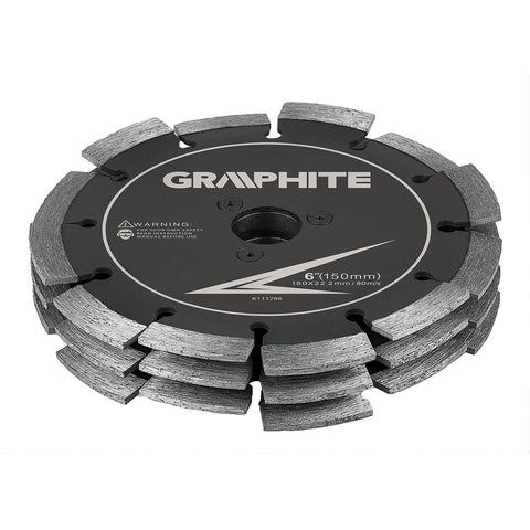 Vágótárcsa falhoronymaróhoz, 3 tárcsás, 150mm átmérő/30mm horonyszélesség, 59G371-hez