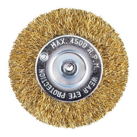 Drótkorong, tányér, hullámos, 80mm, csapos, min.rendelés: 3db