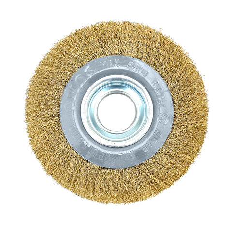 Drótkorong, tányér, hullámos, 125x20mm, asztali gépekre