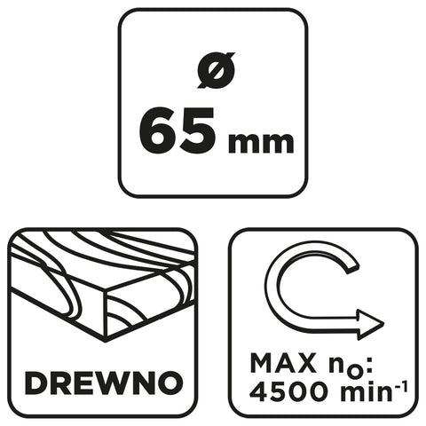 Drótkorong, fazék, műanyag, 65mm, csapos