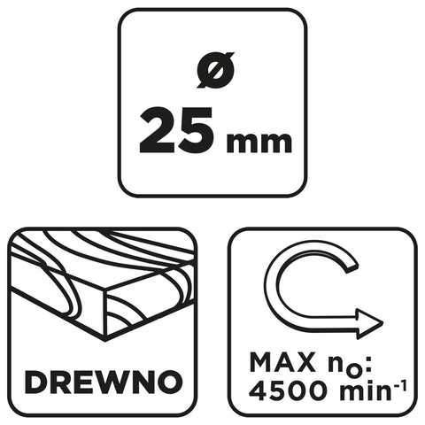 Drótkorong, fazék, műanyag, 25mm, csapos