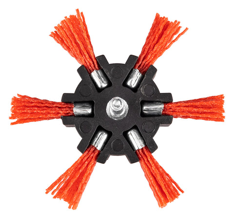 Drótkorong, körkefe, műanyag, 100mm, csapos