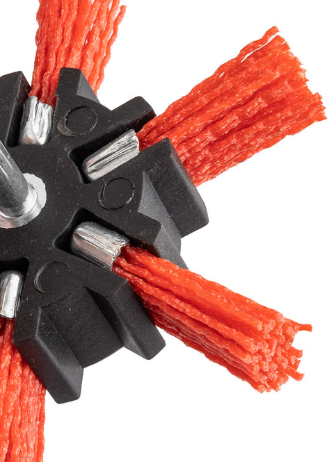 Drótkorong, körkefe, műanyag, 100mm, csapos