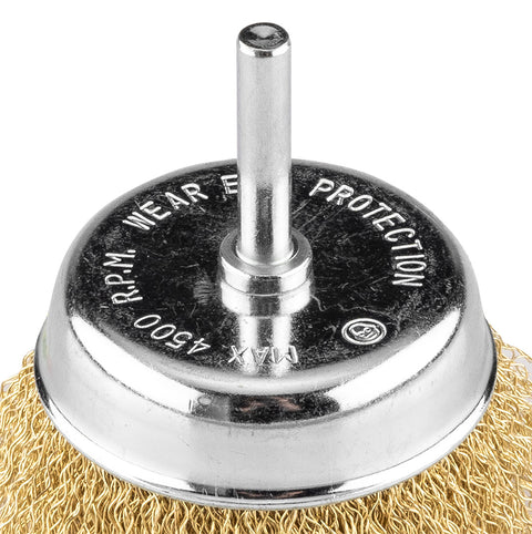 Drótkorong, fazék, hullámos, 75mm, csapos