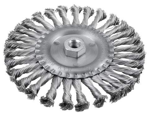 Drótkorong, tányér, sodrott, 150mm, M14