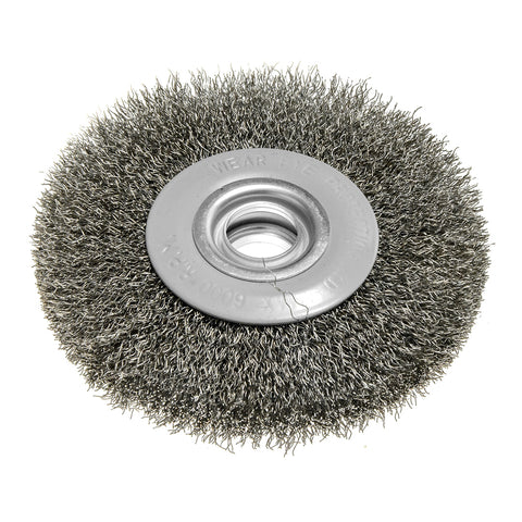 Drótkorong, tányér, hullámos, 125x20mm, asztali gépekre