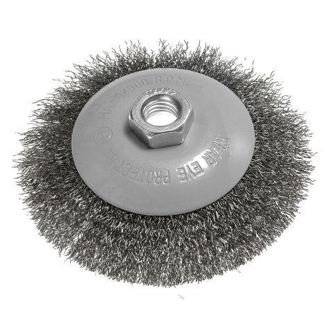 Drótkorong, tányér, hullámos, 115mm, M14