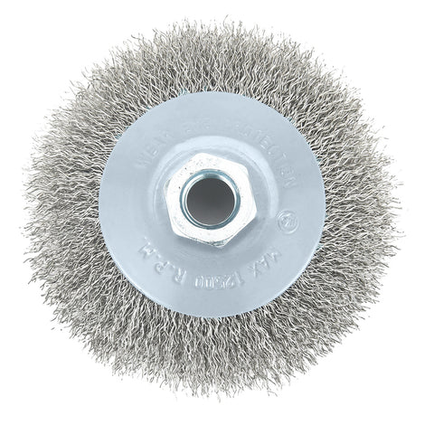 Drótkorong, tányér, hullámos, 115mm, M14