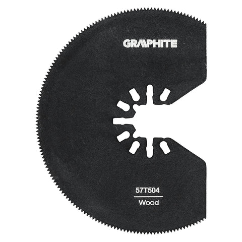 Multigép, rezgőgép lap, HSS, 21TPI, 80mm, félköríves fűrész, fa-műanyag