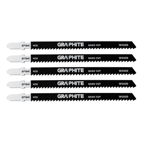 Dekopírfűrészlap, T-befogó, HCS, 9TPI, 100/126mm, fa-rétegelt lemez, 5db