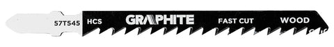 Dekopírfűrészlap, T-befogó, HCS, 6TPI, 74/100mm, fa-rétegelt lemez, 2db