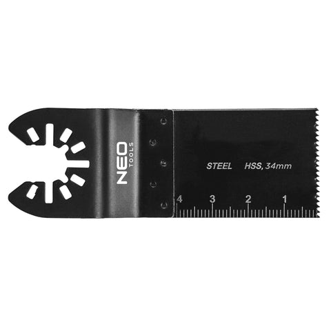 Multigép, rezgőgép lap, HSS, 30mm, egyenes merülőfűrész,  fémhez, NEO TOOLS