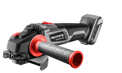Akkus szénkefementes sarokcsiszoló ENERGY+ 18V, 125mm, akku nélkül