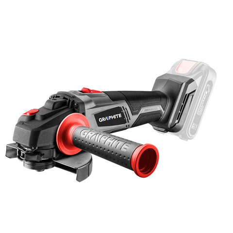 Akkus szénkefementes sarokcsiszoló ENERGY+ 18V, 125mm, akku nélkül