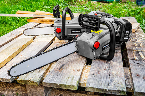 Akkus láncfűrész ENERGY+ 18V, 10"(250mm) láncvezető, akku nélkül