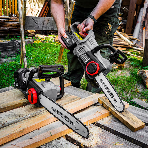 Akkus láncfűrész ENERGY+ 18V, 10"(250mm) láncvezető, akku nélkül
