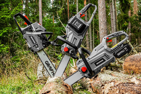 Akkus láncfűrész ENERGY+ 18V, 10"(250mm) láncvezető, akku nélkül