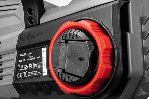Akkus láncfűrész ENERGY+ 18V, 10"(250mm) láncvezető, akku nélkül