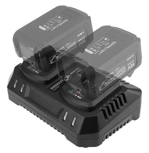 Dupla akkumulátortöltő Energy+ egyakkus rendszerhez, 240W, 2X3A