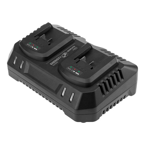 Dupla akkumulátortöltő Energy+ egyakkus rendszerhez, 240W, 2X3A