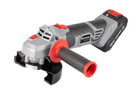 Akkus sarokcsiszoló ENERGY+ 18V, 125mm, 8500/perc, gyors burkolatállítás, akku nélkül