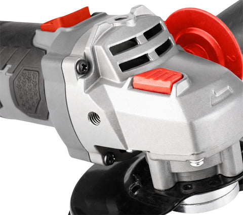 Akkus sarokcsiszoló ENERGY+ 18V, 125mm, 8500/perc, gyors burkolatállítás, akku nélkül