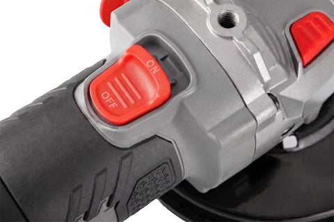 Akkus sarokcsiszoló ENERGY+ 18V, 125mm, 8500/perc, gyors burkolatállítás, akku nélkül