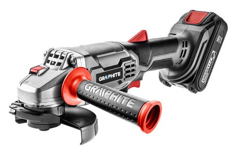 Akkus sarokcsiszoló ENERGY+ 18V, 125mm, akku nélkül