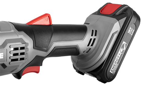 Akkus sarokcsiszoló ENERGY+ 18V, 125mm, akku nélkül