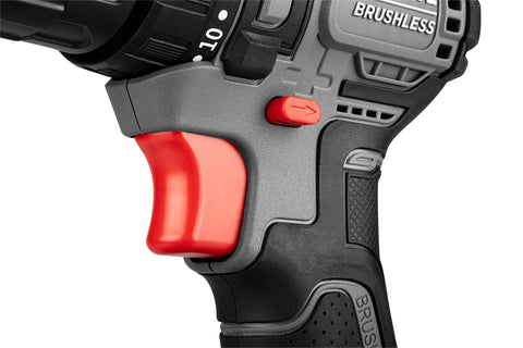 GRAPHITE 58GE139 Akkus szénkefementes fúró, csavarozó, Energy+, 18V Kompakt méret, 10mm-es tokmány, akku nélkül