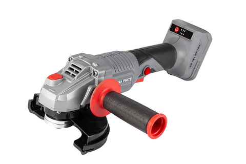 Akkus szénkefementes sarokcsiszoló, ENERGY+ 18V, 125mm, 3 fordulatszám fokozattal, akku nélkül