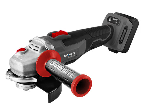 GRAPHITE 58GE142 Akkus szénkefementes sarokcsiszoló, Energy+ ,18V , 125mm, 9200 ford/perc, akku nélkül