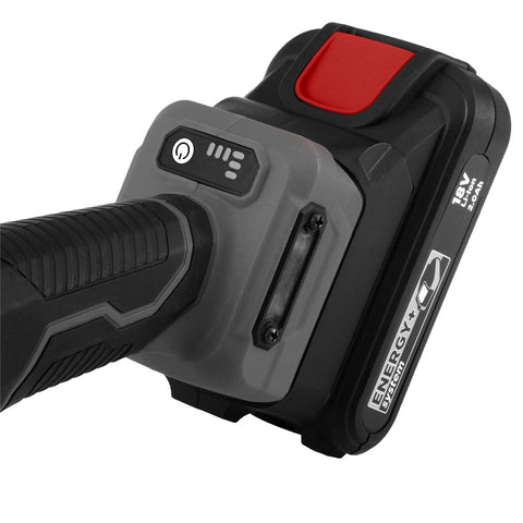 GRAPHITE 58GE142 Akkus szénkefementes sarokcsiszoló, Energy+ ,18V , 125mm, 9200 ford/perc, akku nélkül