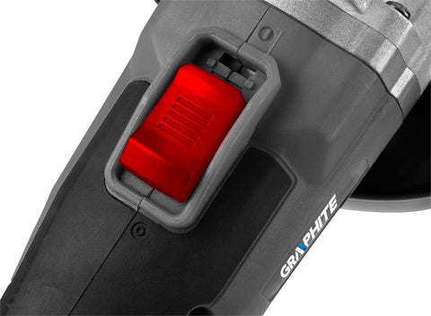 GRAPHITE 58GE142 Akkus szénkefementes sarokcsiszoló, Energy+ ,18V , 125mm, 9200 ford/perc, akku nélkül