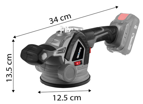 Akkus tapadókorongos vibrációs készülék szett, Energy+, 2Ah-s akkuval, töltővel
