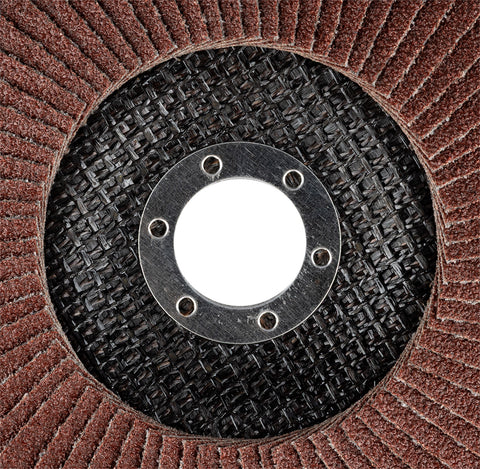 Csiszolókorong lamellás 125x22,2mm, P60 fém, fa, min.rendelés: 3db