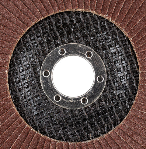 Csiszolókorong lamellás 125x22,2mm, P120 fém, fa, min.rendelés: 3db