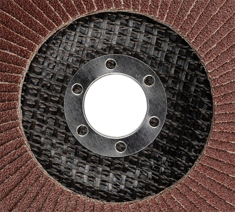 Csiszolókorong lamellás 115x22,2mm, P100 fém, fa, min.rendelés: 3db