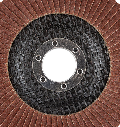 Csiszolókorong lamellás 115x22,2mm, P120 fém, fa, min.rendelés: 3db