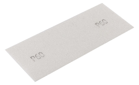 Csiszolóháló fehér 115x280mm, fa, fém, műanyag, űveg, gipszkarton csiszoláshoz, P60, min. rendelés: 3db