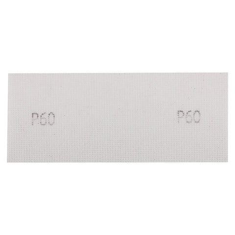 Csiszolóháló fehér 115x280mm, fa, fém, műanyag, űveg, gipszkarton csiszoláshoz, P60, min. rendelés: 3db
