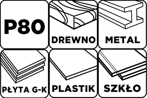 Csiszolóháló fehér 115x280mm, fa, fém, műanyag, űveg, gipszkarton csiszoláshoz, P80, min. rendelés: 3db